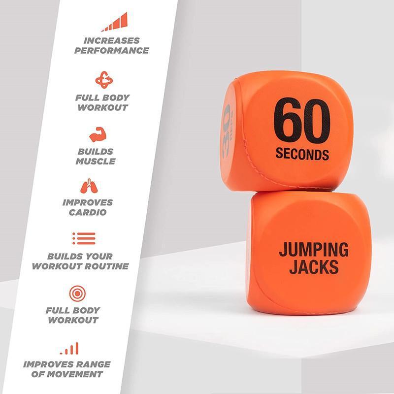 Ramdomizer Workout Fitness Dice - Roll the Dice, Crush Your Workout